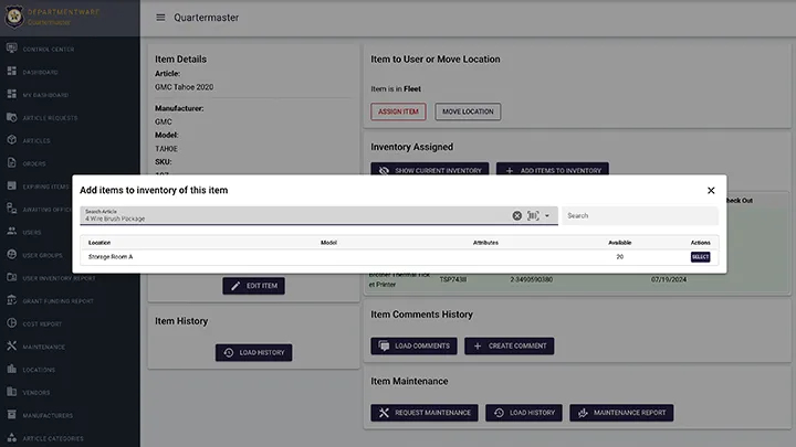 Product screenshot