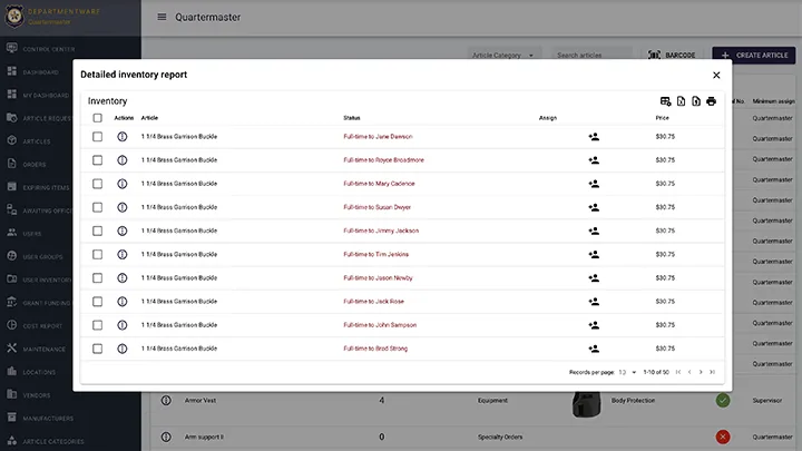 Product screenshot